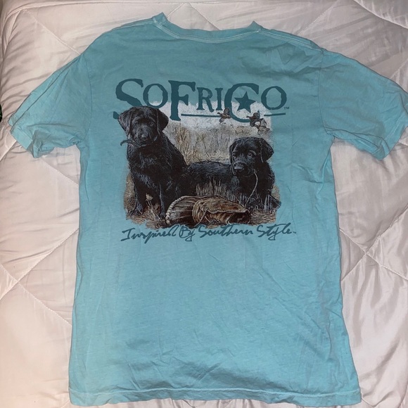 SOLD SOFRICO light blue shirt - Picture 2 of 3